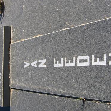 EEDEN Andre Jacobus, van 1956-1995 