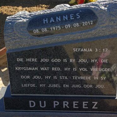 PREEZ Hannes, du 1975-2012