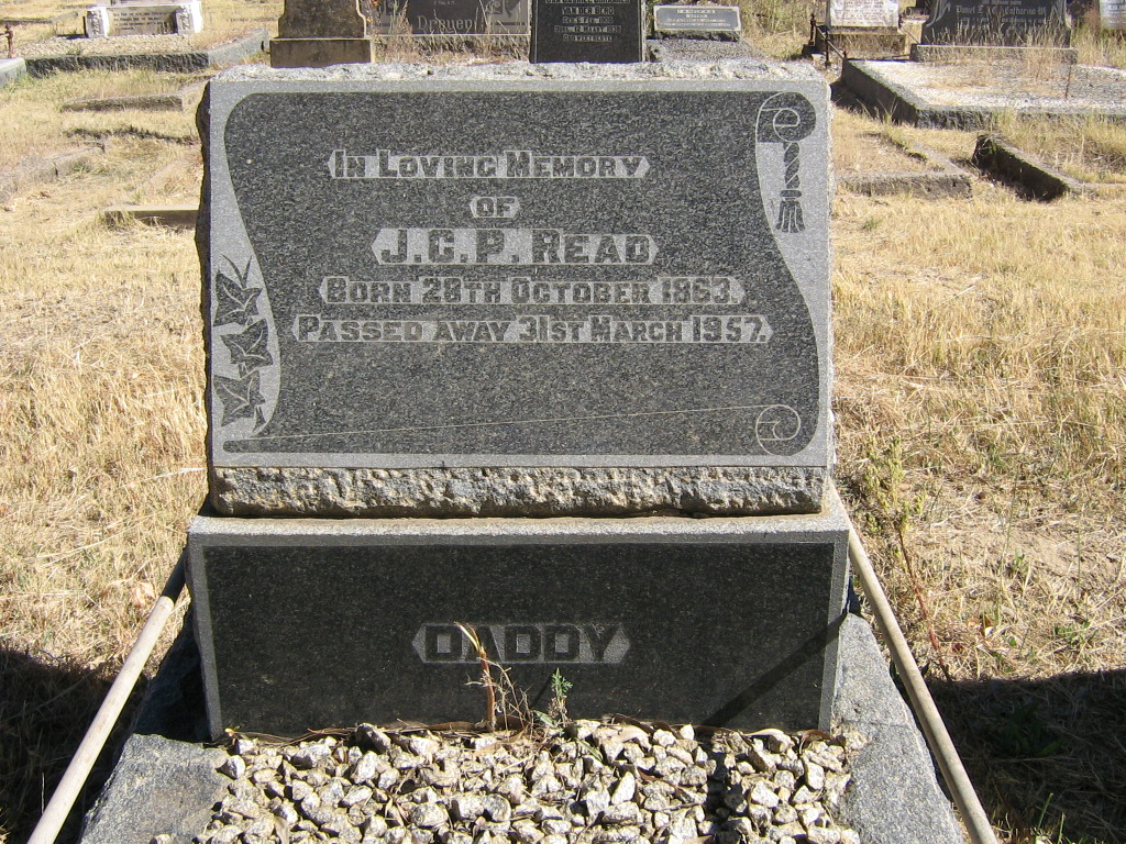 READ J.C.P. 1863-1957