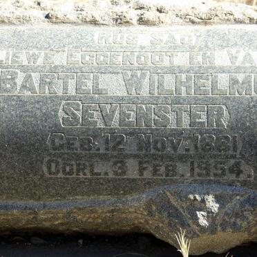 SEVENSTER Bartel Wilhelmus 1881-1954