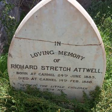 ATTWELL Richard Stretch 1883-1886