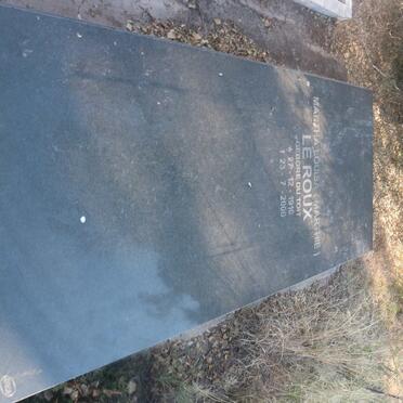 ROUX Martha Louisa, le nee DU TOIT 1916-2000