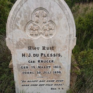 Free State, SMITHFIELD district, Pelgrims Rust 305, farm cemetery