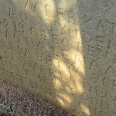 SCHOLTZ Magdalena Maryna Elisabetta 1879-1888