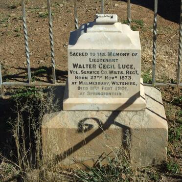 LUCE Walter Cecil 1873-1901