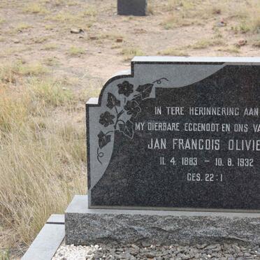 OLIVIER Jan Francois 1883-1932