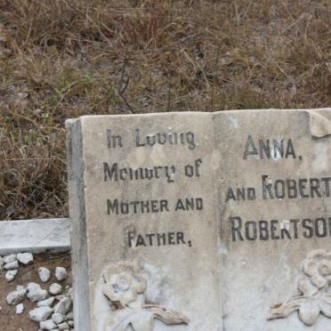 ROBERTSON Robert &amp; Anna