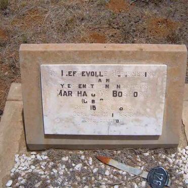 BOSHOFF Martha nee STRUWIG 1878-1938