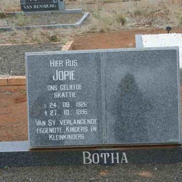 BOTHA Jopie 1926-1995