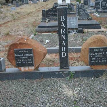 BARNARD Thomas Graham 1919-1983 en Elizabeth C.M. 1922-1994