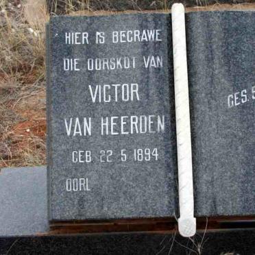 HEERDEN Victor, van 1894-