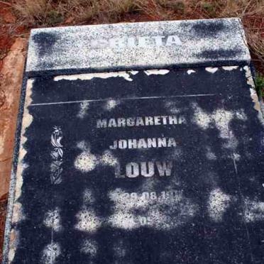LOUW Margaretha Johanna 1911-19??