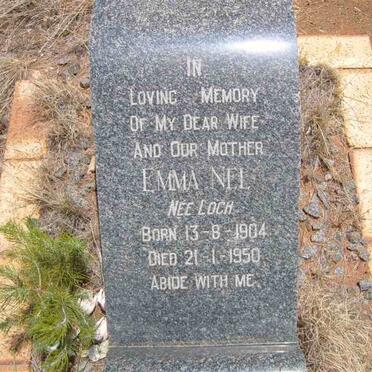 NEL Emma nee LOCH 1904-1950