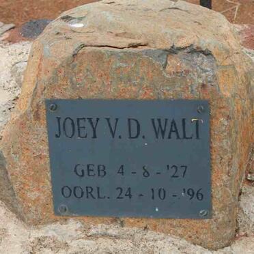 WALT Joey, v.d. 1927-1996