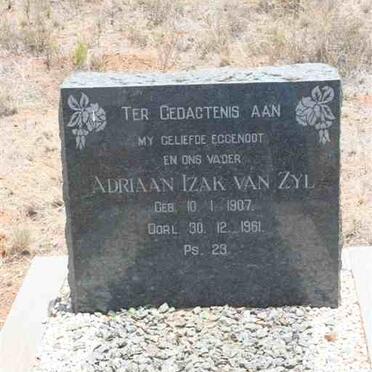 ZYL Adriaan Izak, van 1907-1961