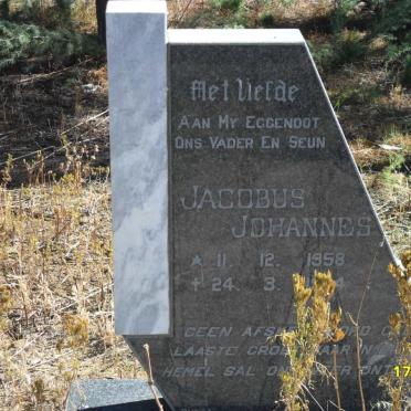 ? Jacobus Johannes 1958-19?4