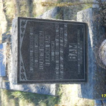 BAM Elizabeth Hendrina Fransina nee GOUWS 1860-1940