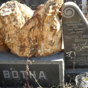 BOTHA Christoffel Viljoen 1879-1951 &amp; Heletta Lavina 1887-1958