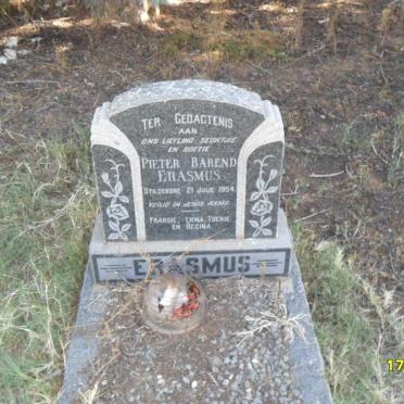 ERASMUS Pieter Barend 1954-1954