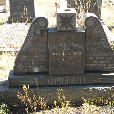 OOSTHUIZEN Hermanus Lambertus 1866-1953 &amp; Elizabeth Cornelia RAUTENBACH 1871-1960
