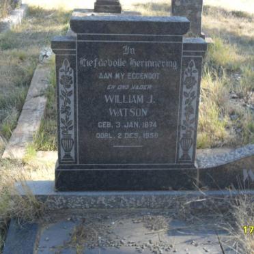 WATSON William J. 1874-1958