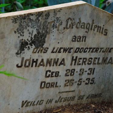 HERSELMAN Johanna 1931-1935