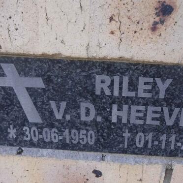 HEEVER Riley, v..d. 1950-2015