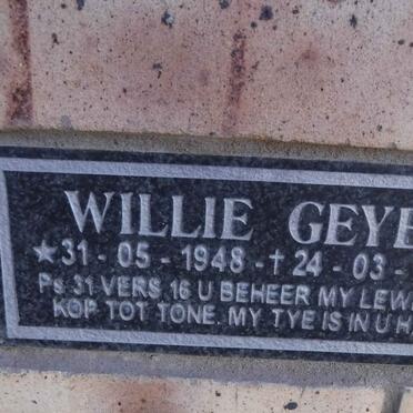 GEYER Willie 1948-2004