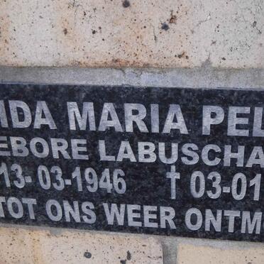PELSER Alida Maria nee LABUSCHAGNE 1946-2014