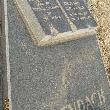 BUITENDACH Henning Petrus Cornelius 1912-1966