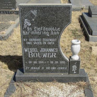 BOUWER Wessel Johannes 1914-1995