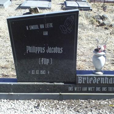 BRIEDENHANN Philippus Jacobus 1943- &amp; Maria Johanna Petronella 1946-1994