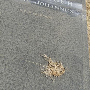 BURGER Pierre Johannes 1931-1972