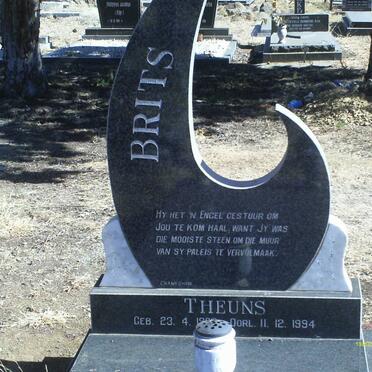 BRITS Theuns 1963-1994