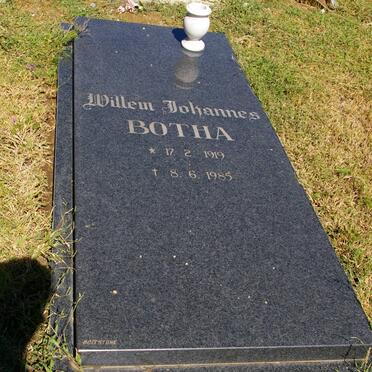 BOTHA Willem Johannes 1919-1985