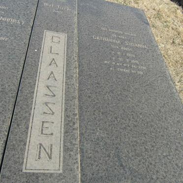 CLAASSEN Catharina Susanna nee ROODT 1920-1995