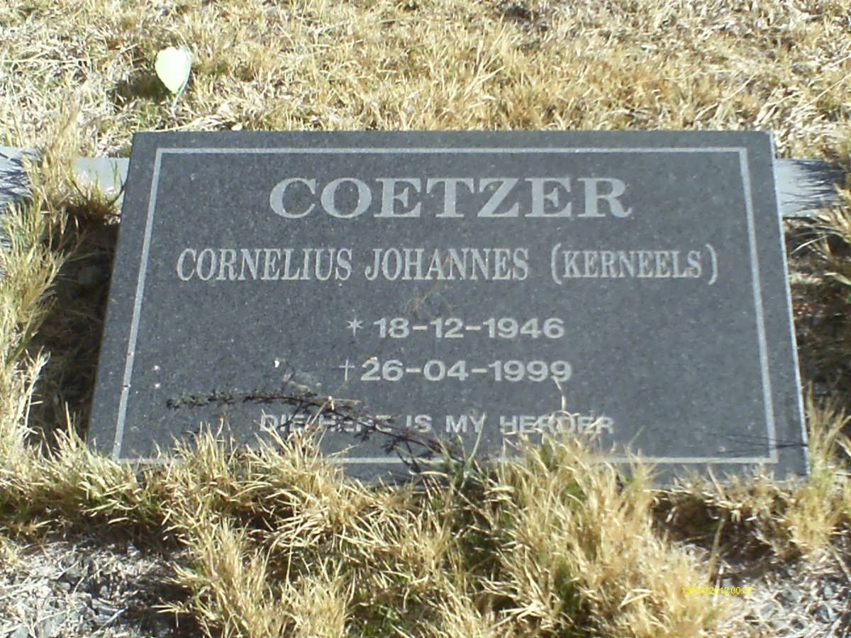 COETZER Cornelius Johannes 1946-1999