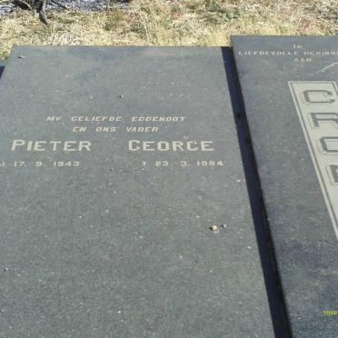 CRONJE Pieter George 1943-1984