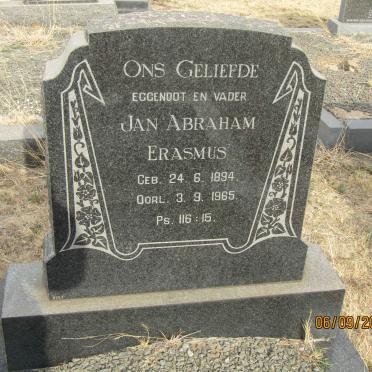 ERASMUS Jan Abraham 1894-1965