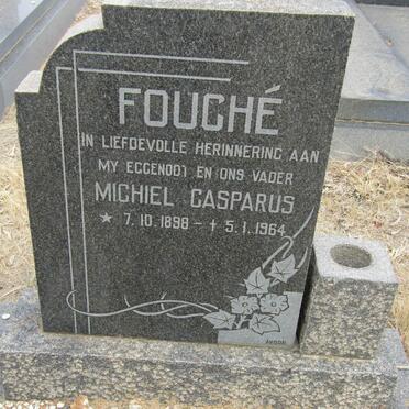 FOUCHE Michiel Casparus 1898-1964 &amp; Carolina Hendrika VAN ZYL 1903-1987