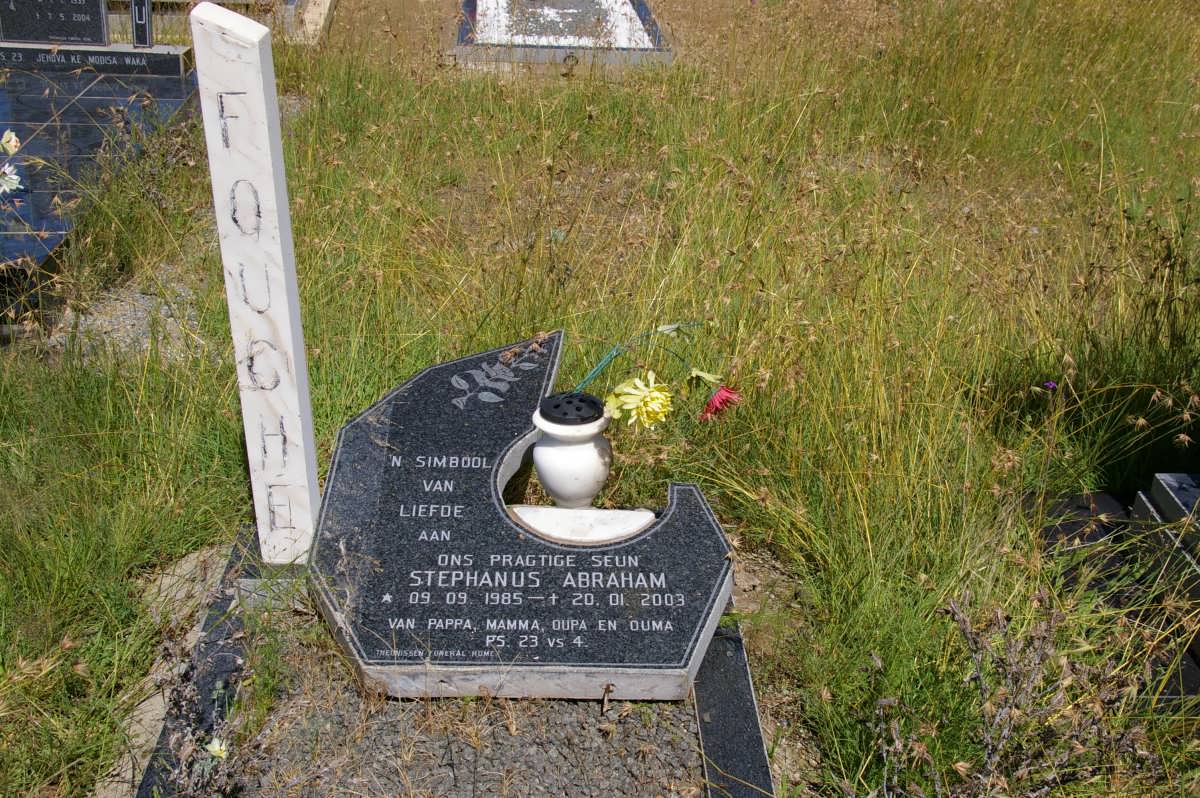 FOUCHE Stephanus Abraham 1985-2003