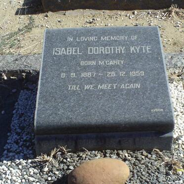 KYTE Isabel Dorothy 1887-1959