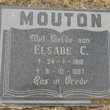 MOUTON Elsabe C. 1918-1987