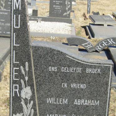 MULLER Willem Abraham Marais 1963-1982