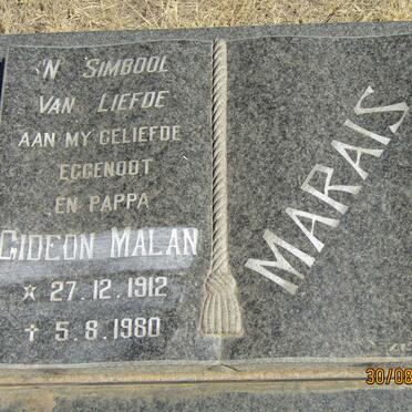 MARAIS Gideon Malan 1912-1980