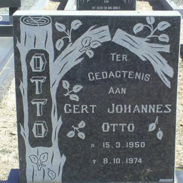 OTTO Gert Johannes 1950-1974