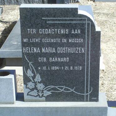 OOSTHUIZEN Helena Maria nee BARNARD 1894-1973