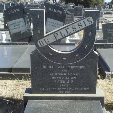 PLESSIS Pieter J.R., du 1911-1971