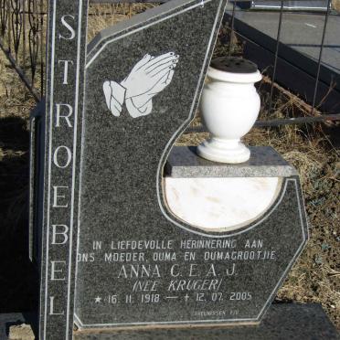 STROEBEL C.E.A.J. nee KRUGER 1918-2005