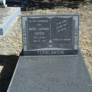 TERBLANCHE Michiel Casparus Eksteen 1937-1983